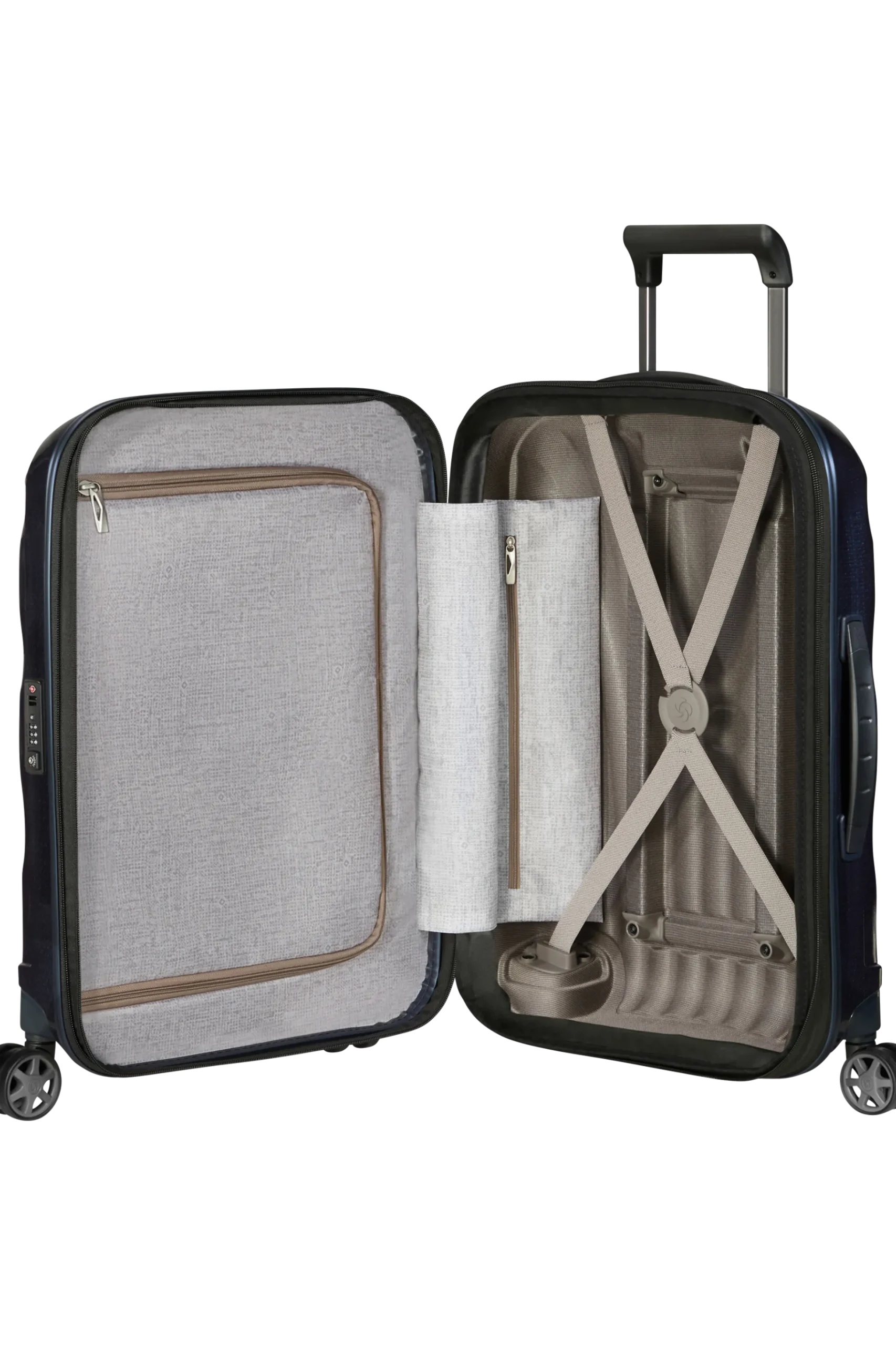 C-Lite - Trolley espandibile (4 ruote) 55cm