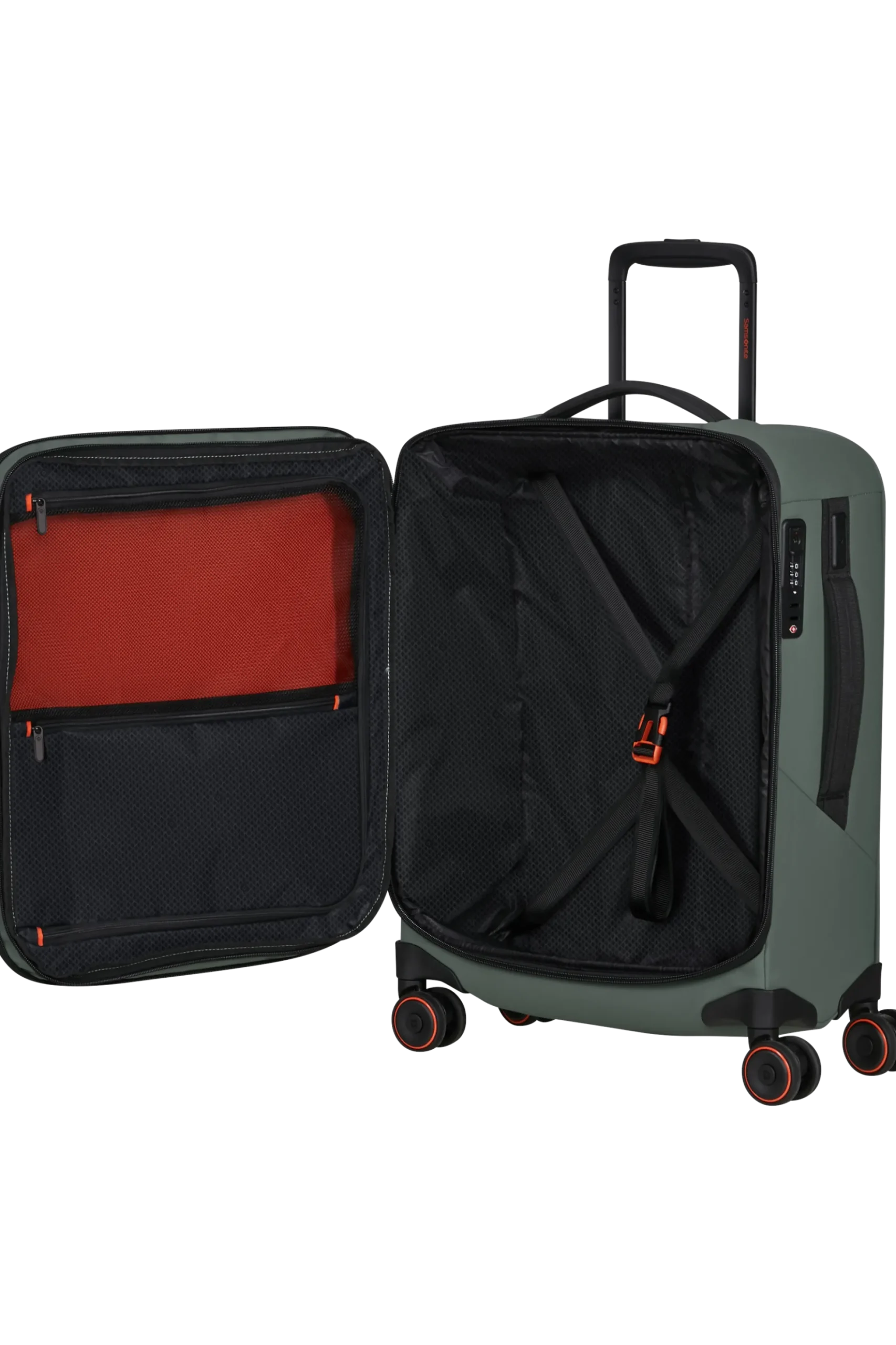 Glazed - Trolley espandibile (4 ruote) 55cm