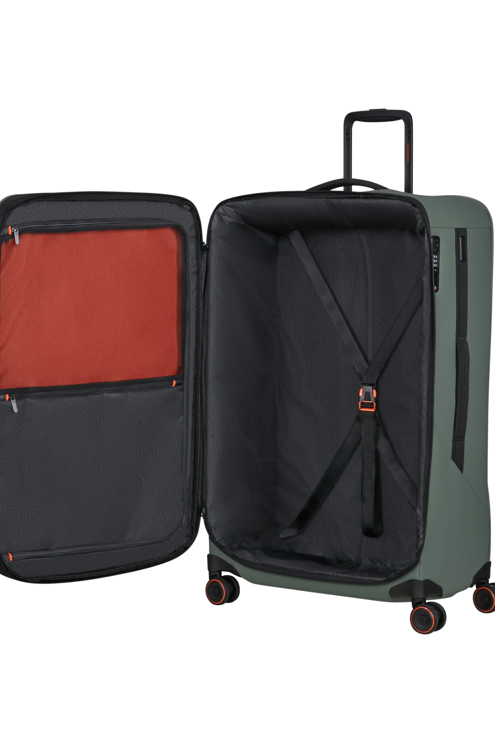 Glazed - Trolley espandibile (4 ruote) 78cm