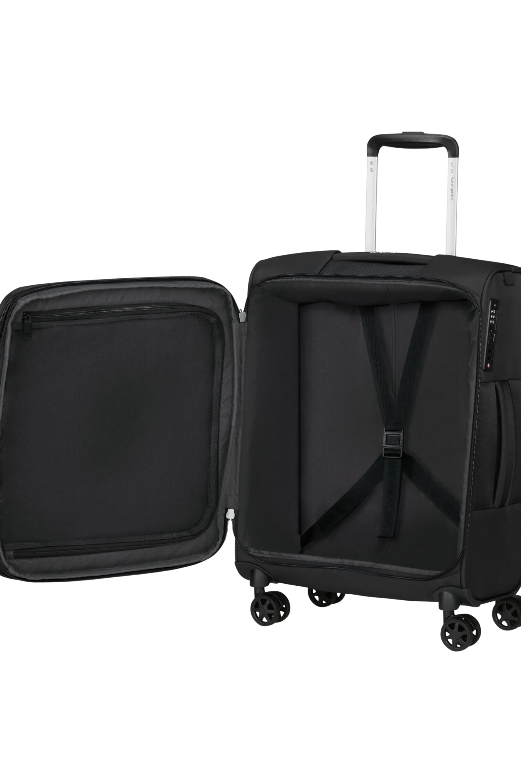 GoTwist - Trolley espandibile (4 ruote) 55cm