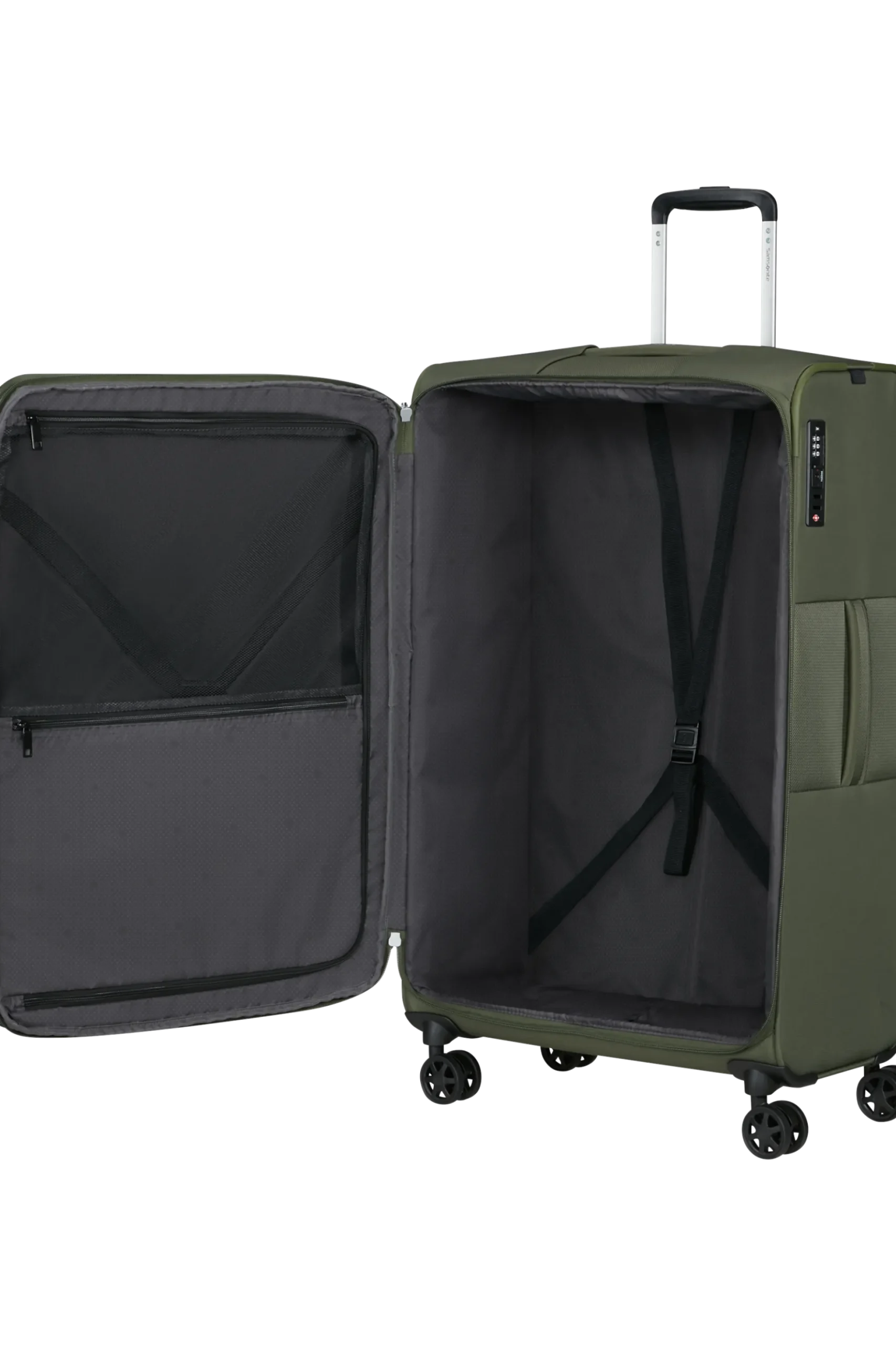 GoTwist - Trolley espandibile (4 ruote) 78cm