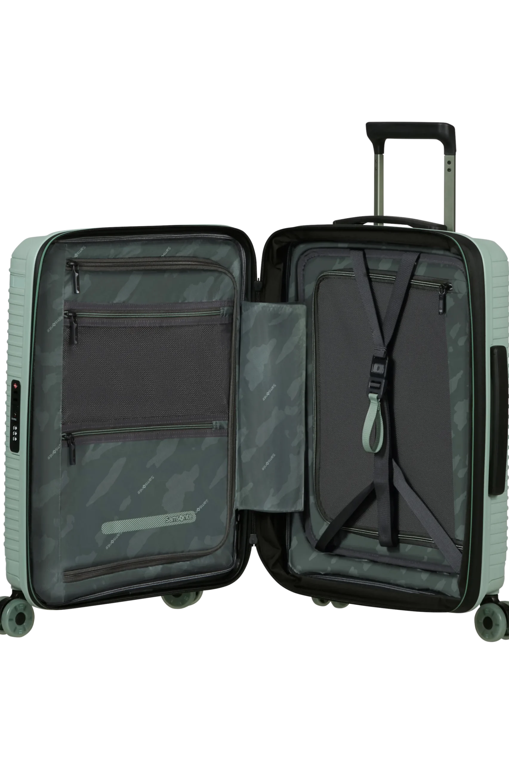 Prodiver - Trolley espandibile (4 ruote) 55cm