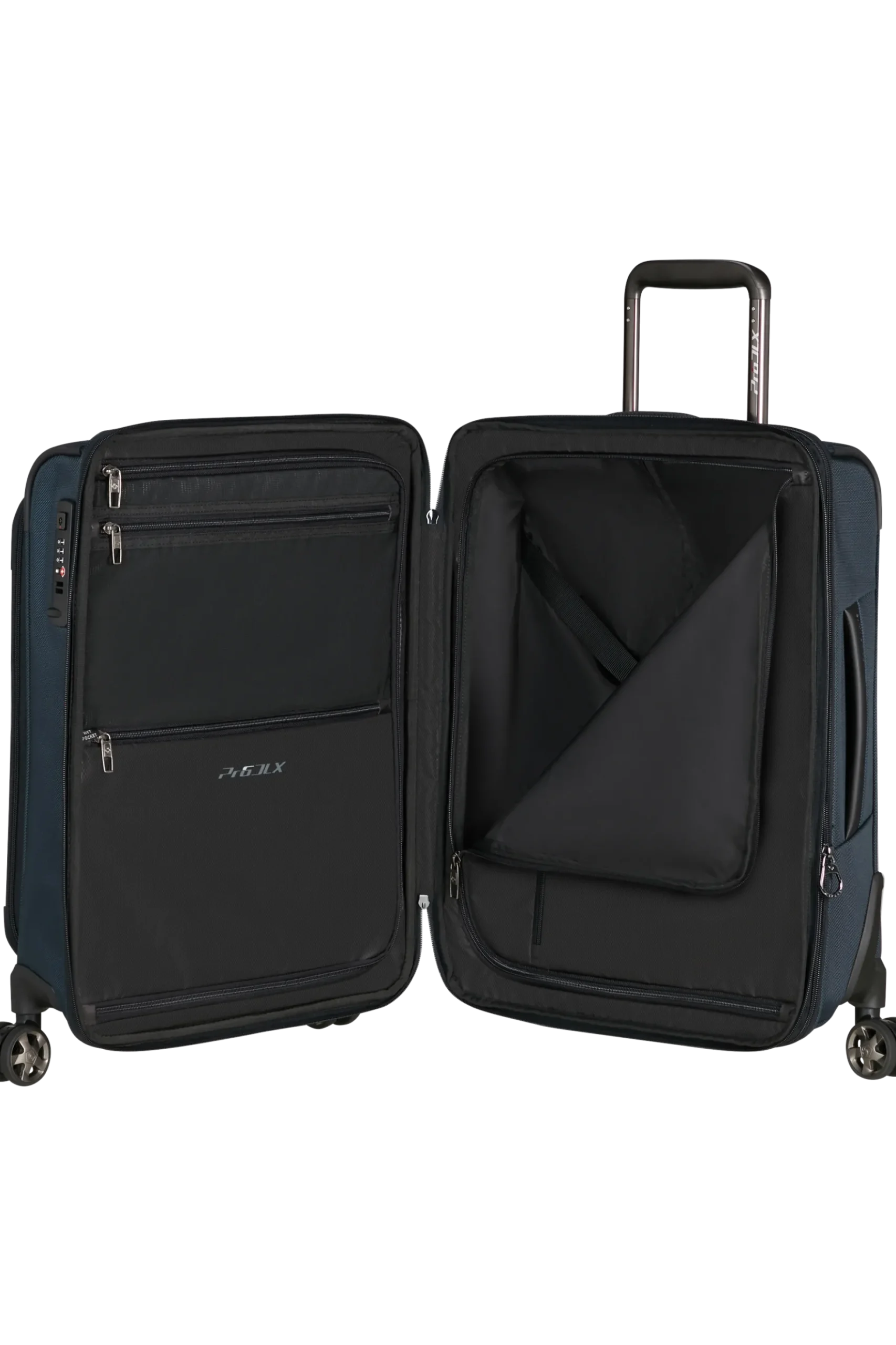 Pro-DLX 6 - Trolley Espandibile (4 ruote) 55cm