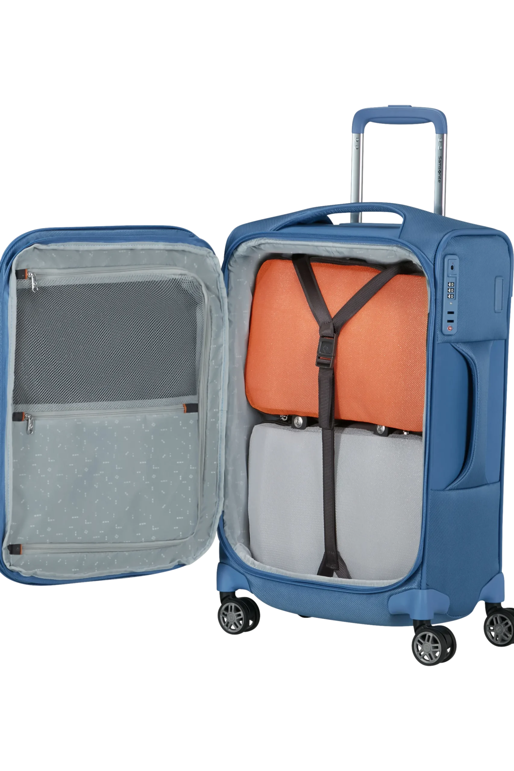 Re-Lite - Trolley espandibile (4 ruote) 55cm