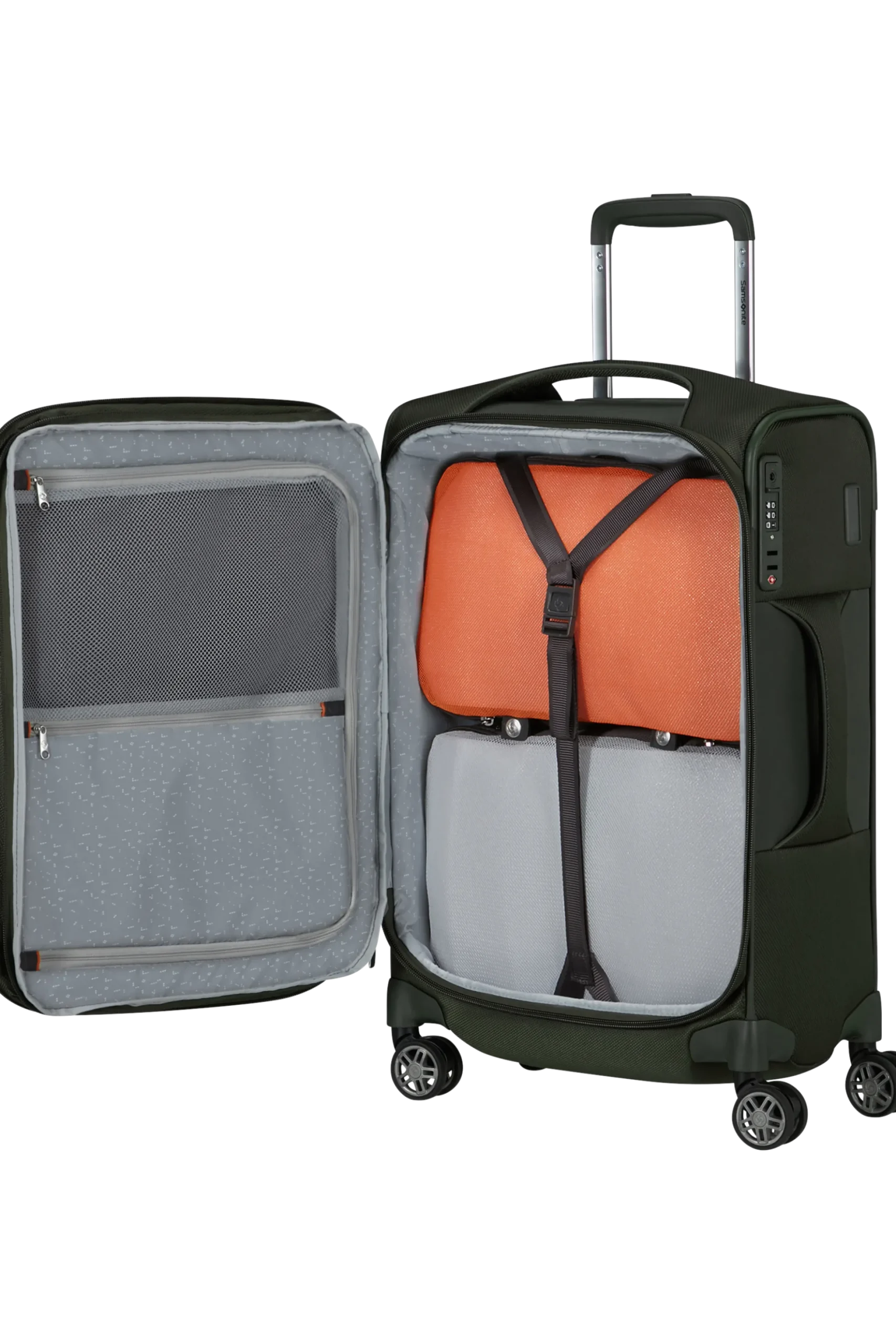 Re-Lite - Trolley espandibile (4 ruote) 55cm