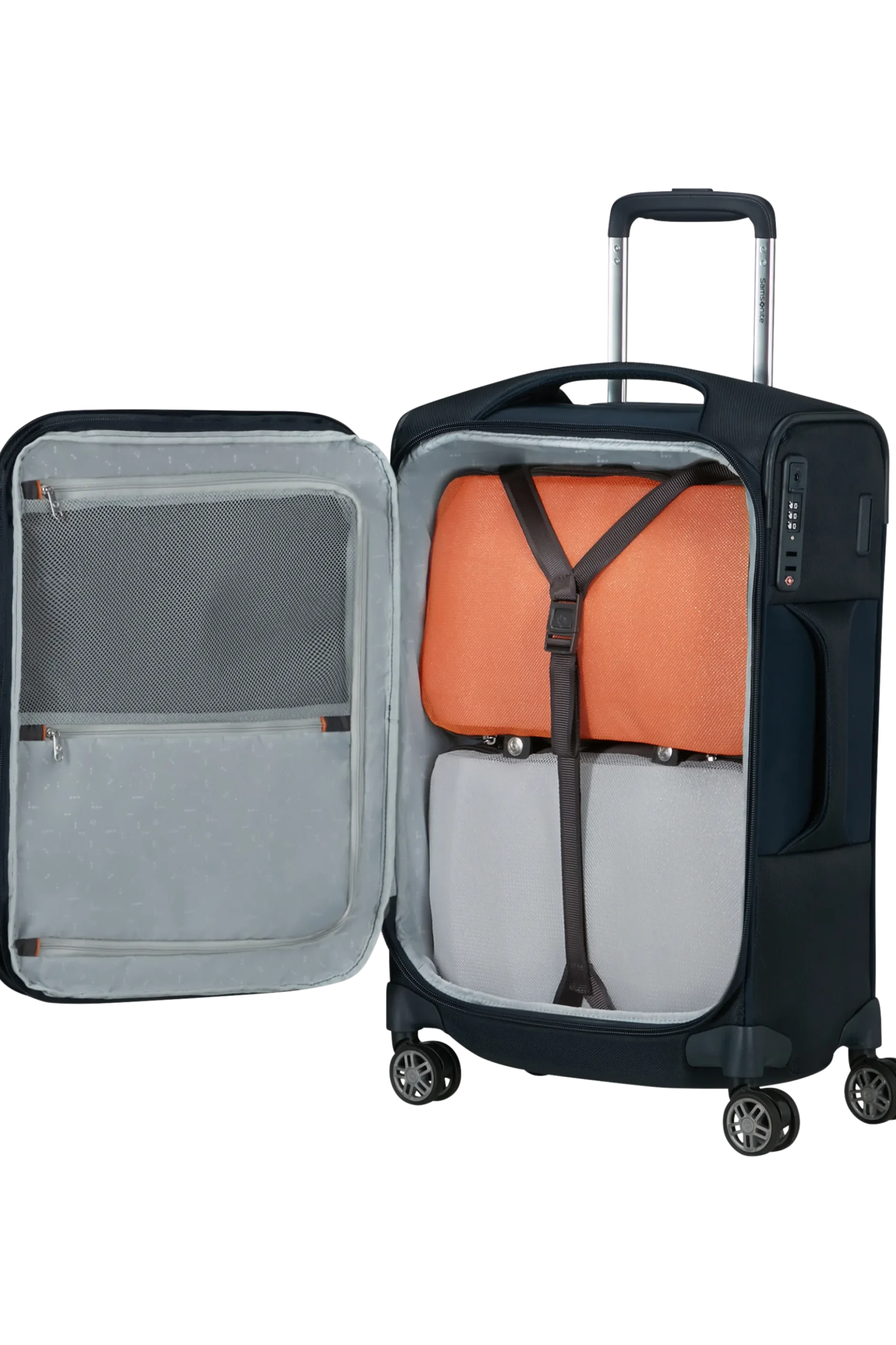Re-Lite - Trolley espandibile (4 ruote) 55cm
