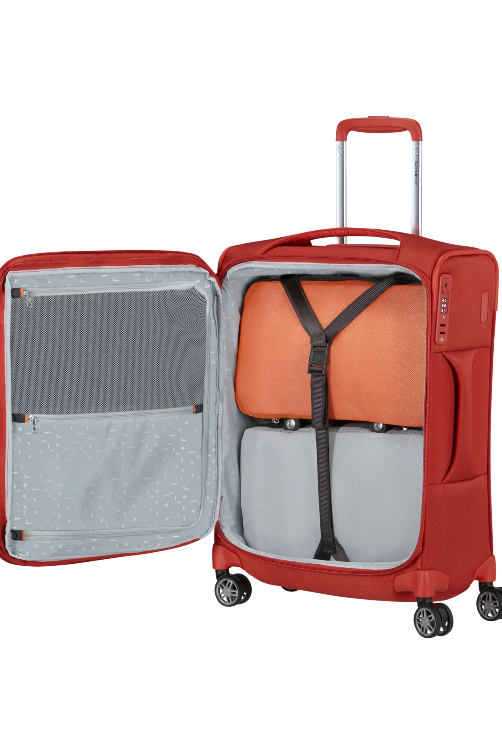 Re-Lite - Trolley espandibile (4 ruote) 55cm