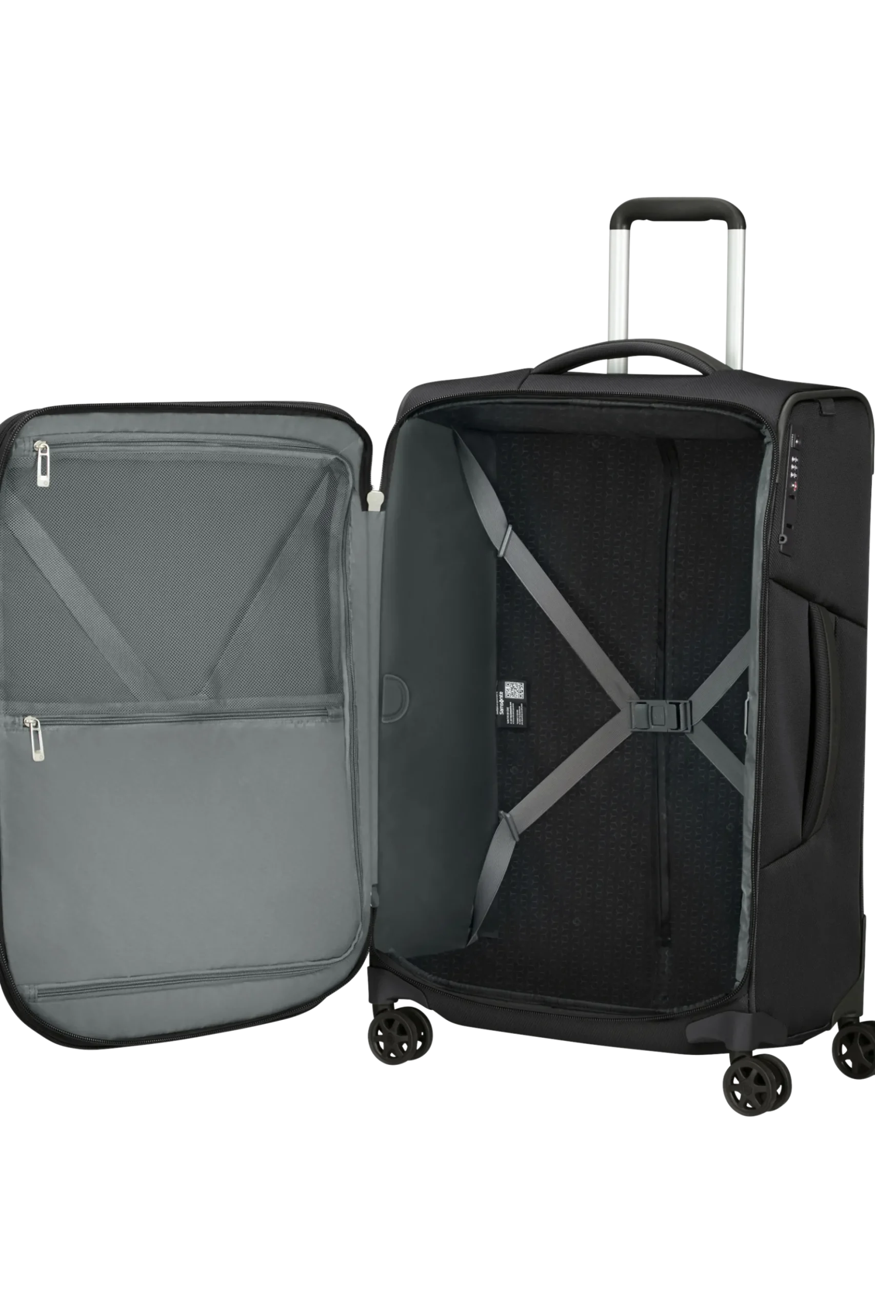 Respark - Trolley Espandibile (4 ruote) 67cm