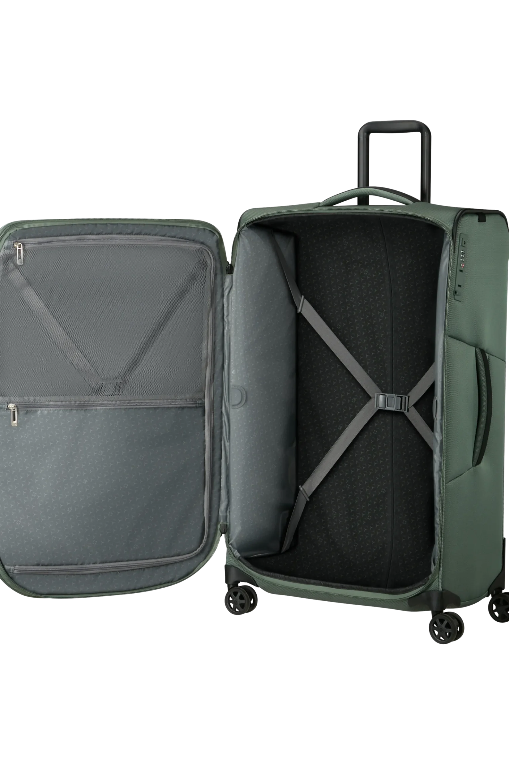 Respark - Trolley Espandibile (4 ruote) 79cm