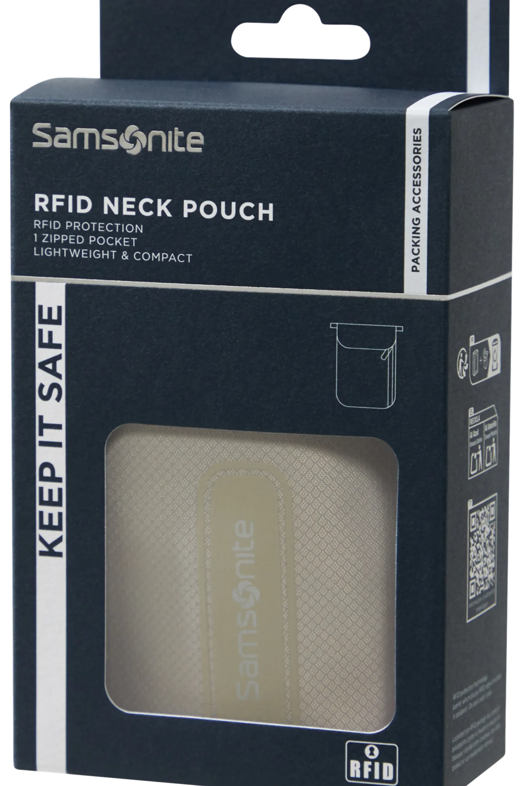 Ta Revolution - Pouch da collo con protezione RFID