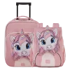 UNICORN TESS SET 3 - (Valigia (2 ruote) 45cm + Zaino)