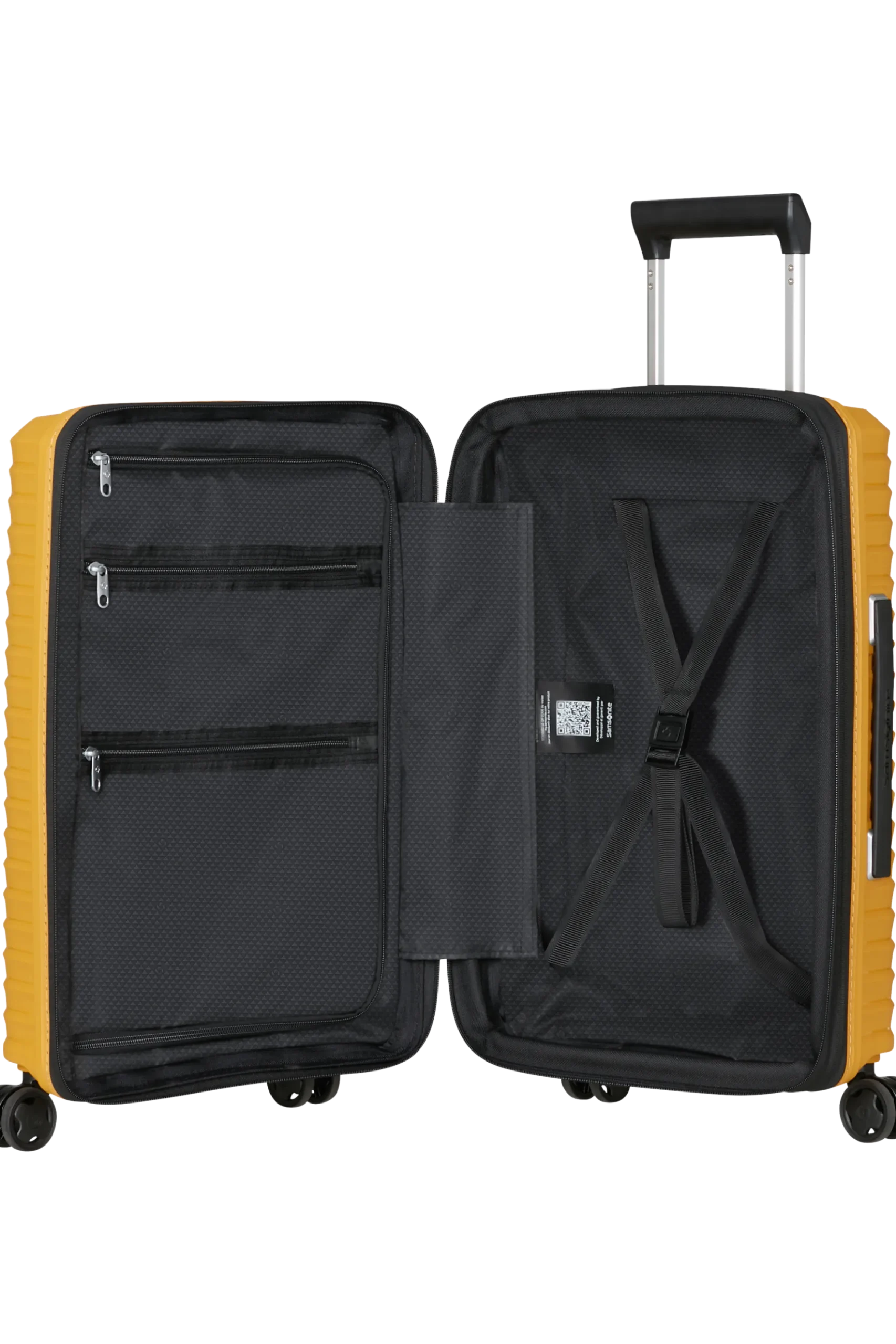 Upscape - Trolley espandibile (4 ruote) 55cm