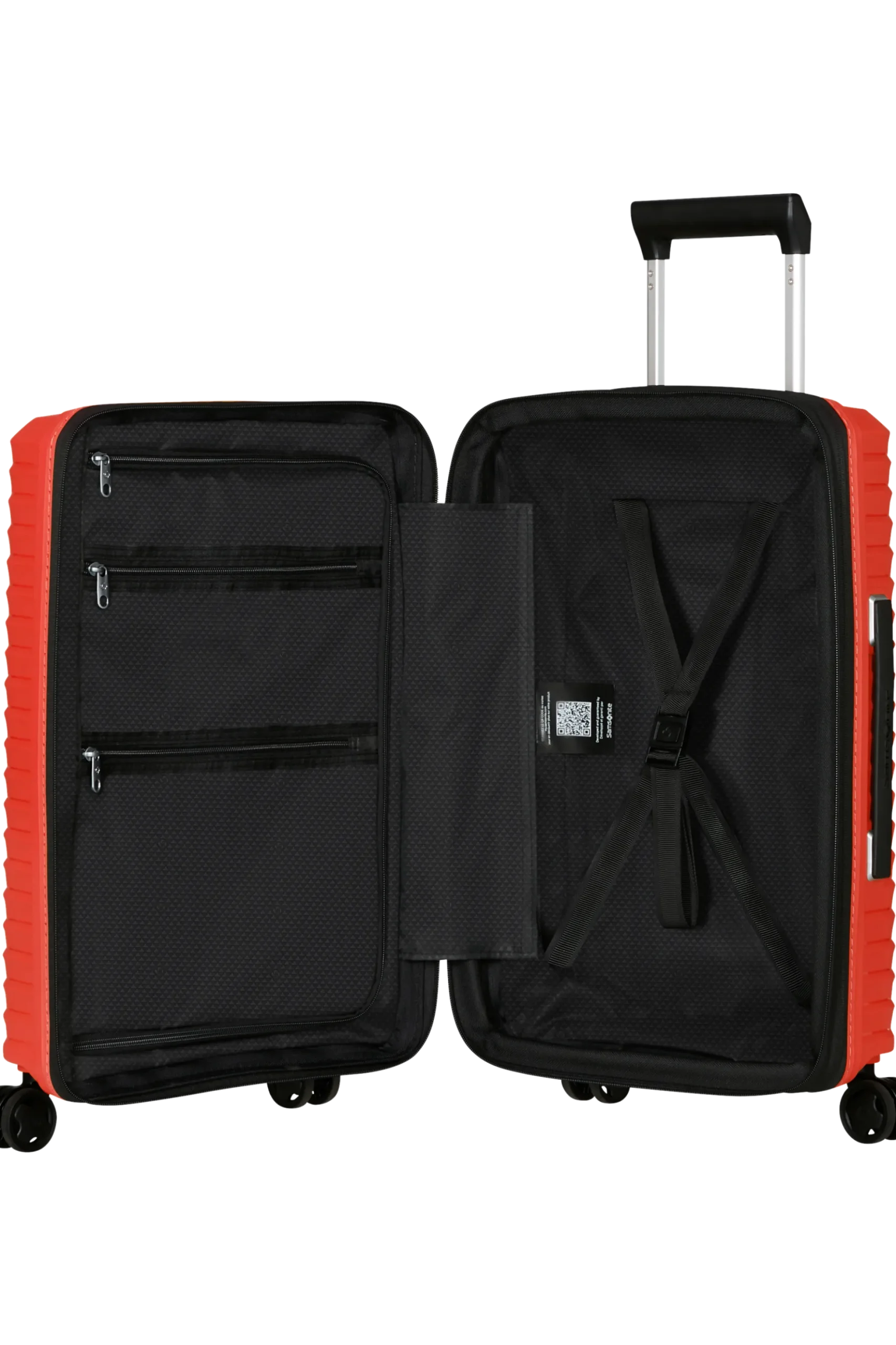 Upscape - Trolley espandibile (4 ruote) 55cm