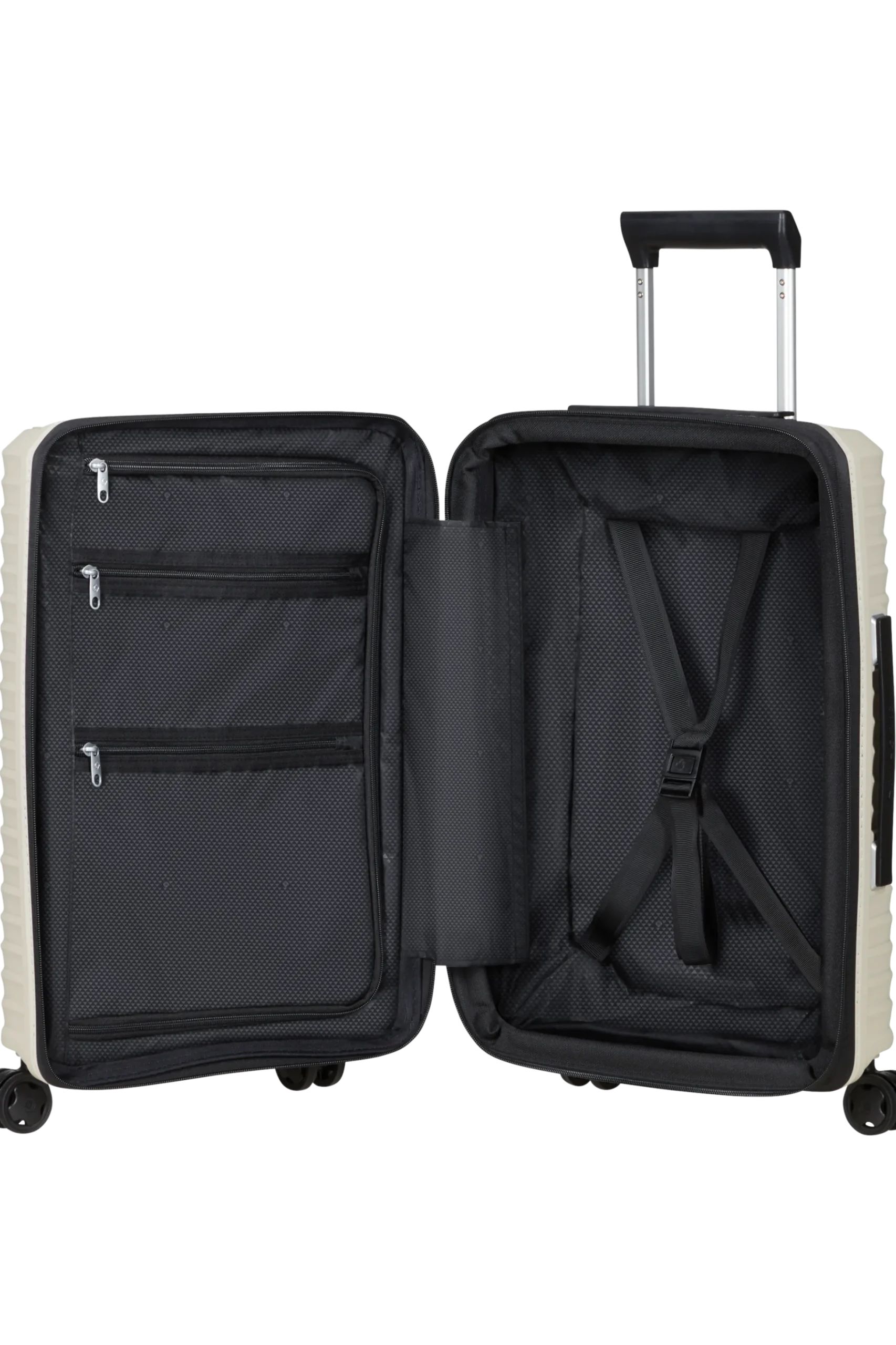 Upscape - Trolley espandibile (4 ruote) 55cm