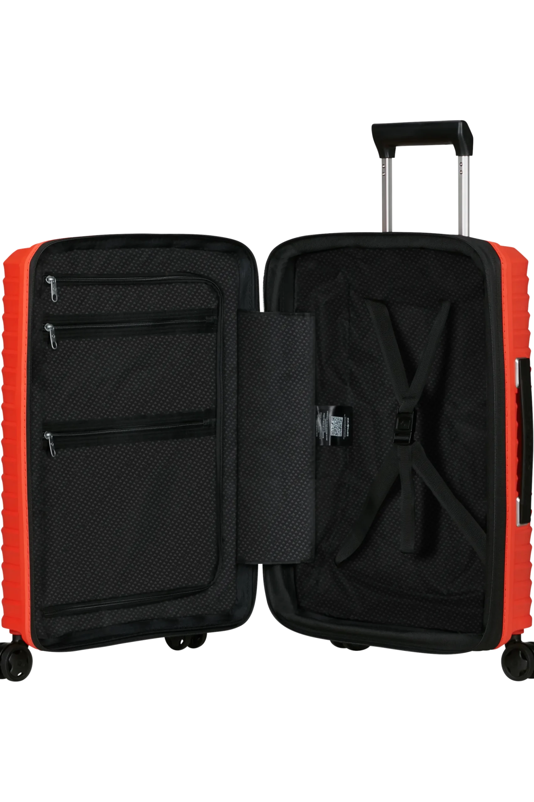 Upscape - Trolley espandibile (4 ruote) 55cm