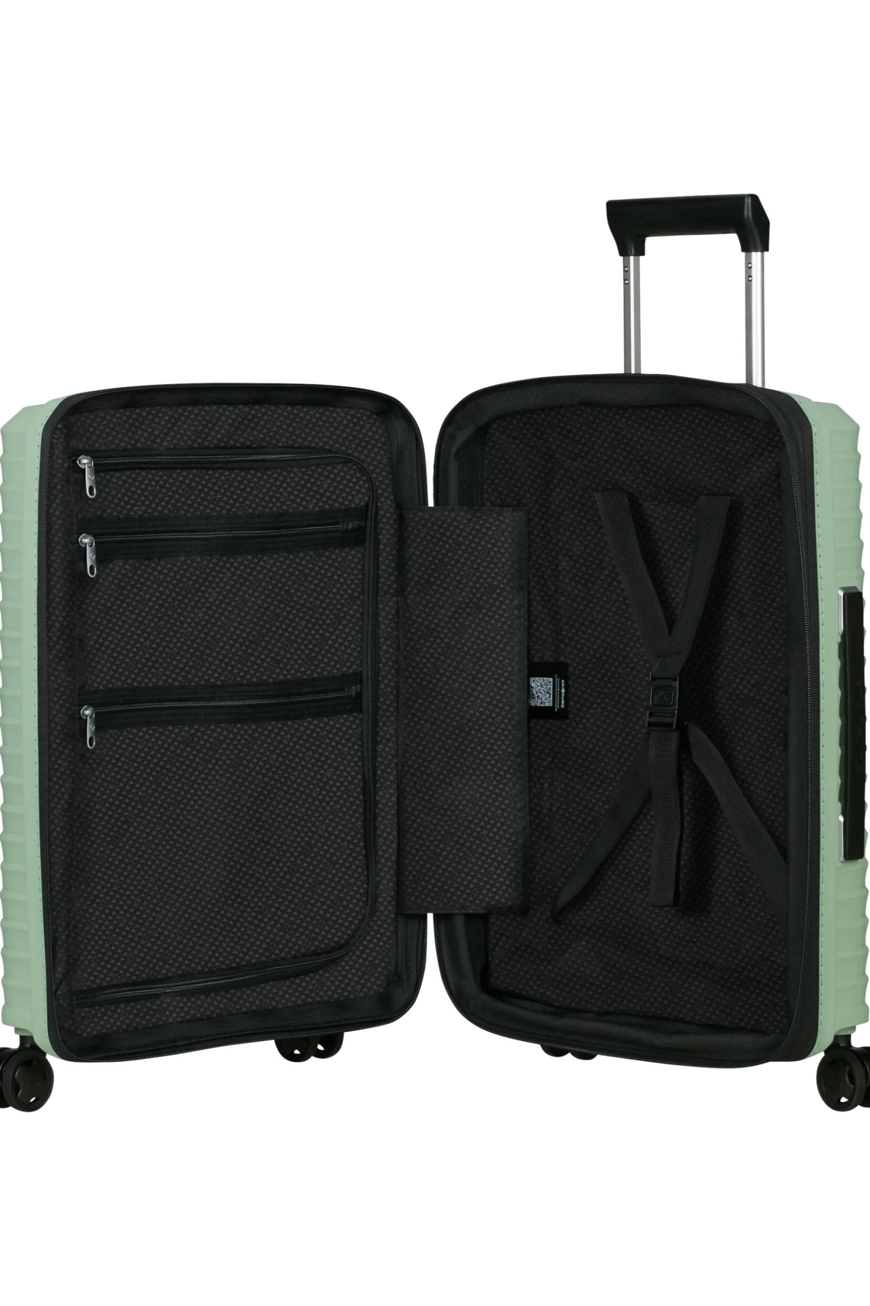 Upscape - Trolley espandibile (4 ruote) 55cm