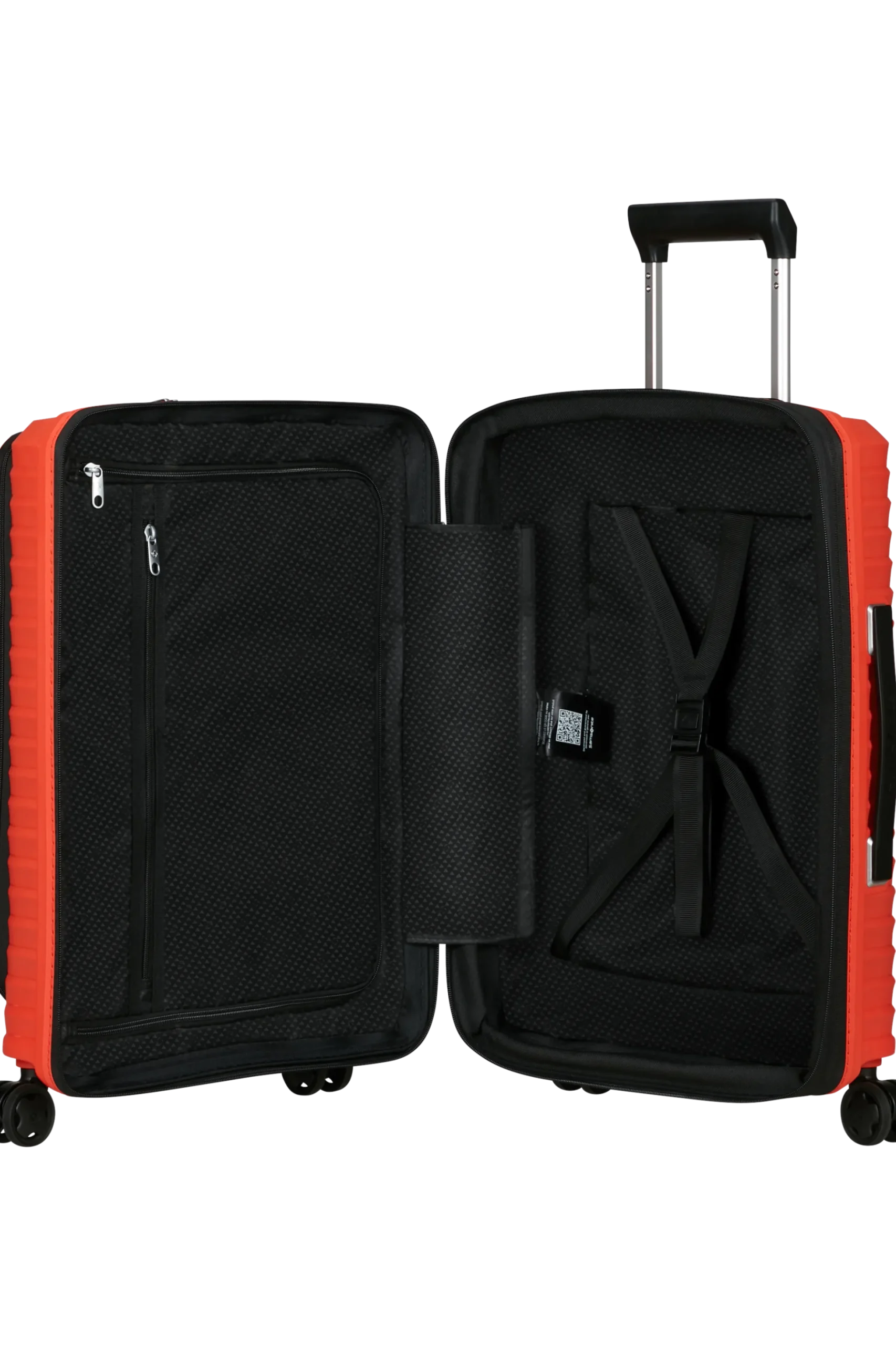 Upscape - Trolley espandibile (4 ruote) 55cm