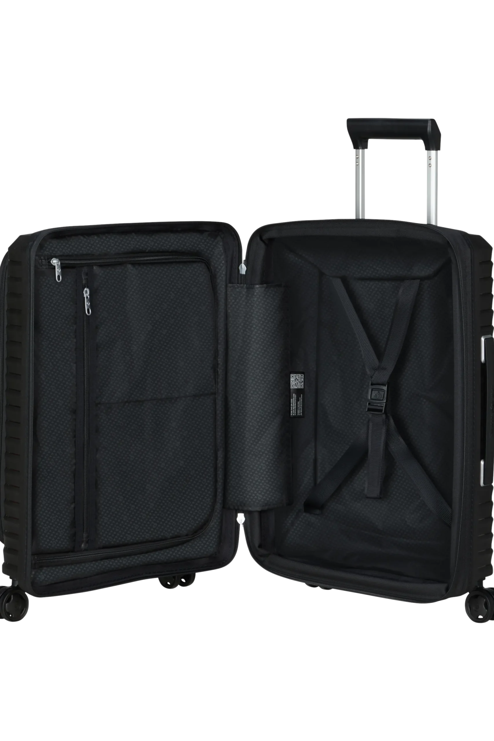 Upscape - Trolley espandibile (4 ruote) 55cm