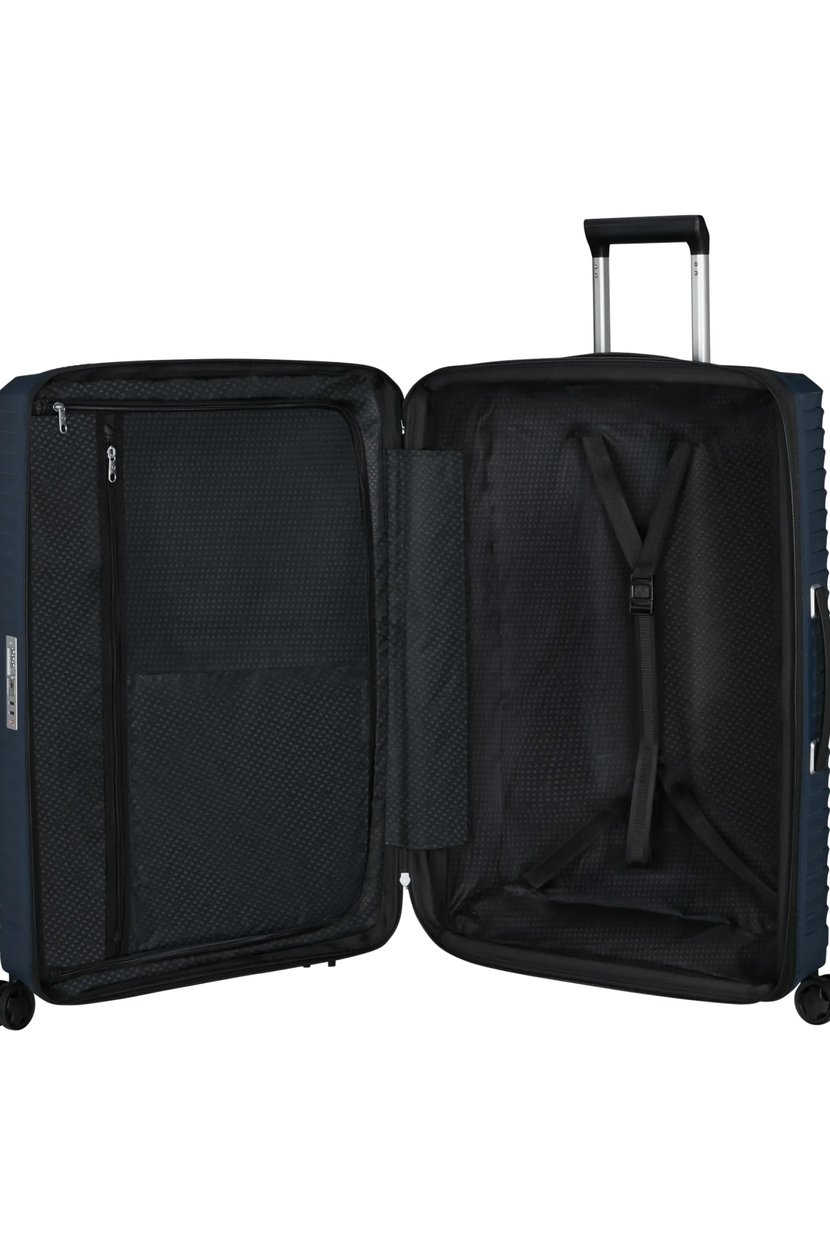 Upscape - Trolley espandibile (4 ruote) 68cm