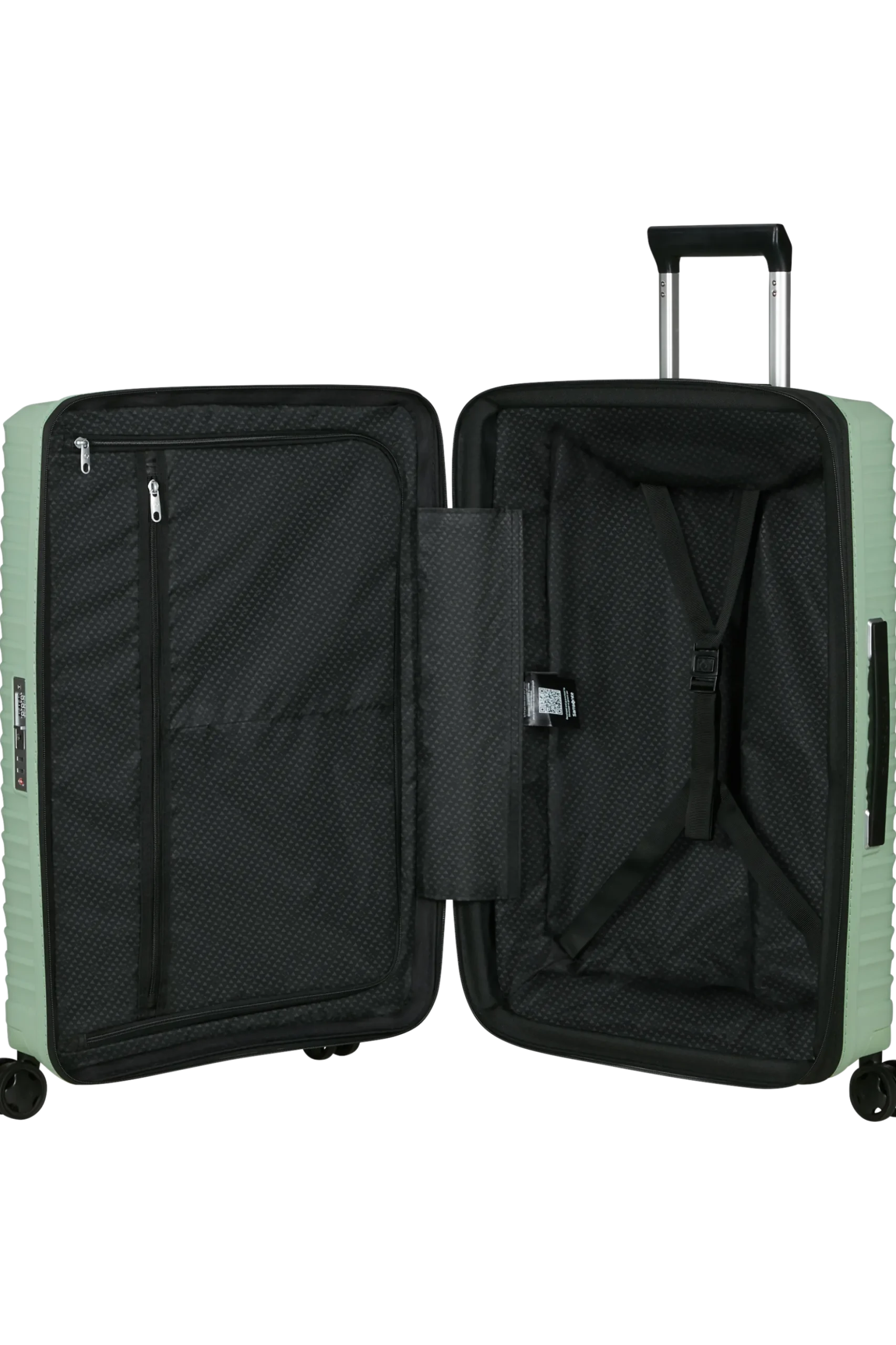 Upscape - Trolley espandibile (4 ruote) 68cm