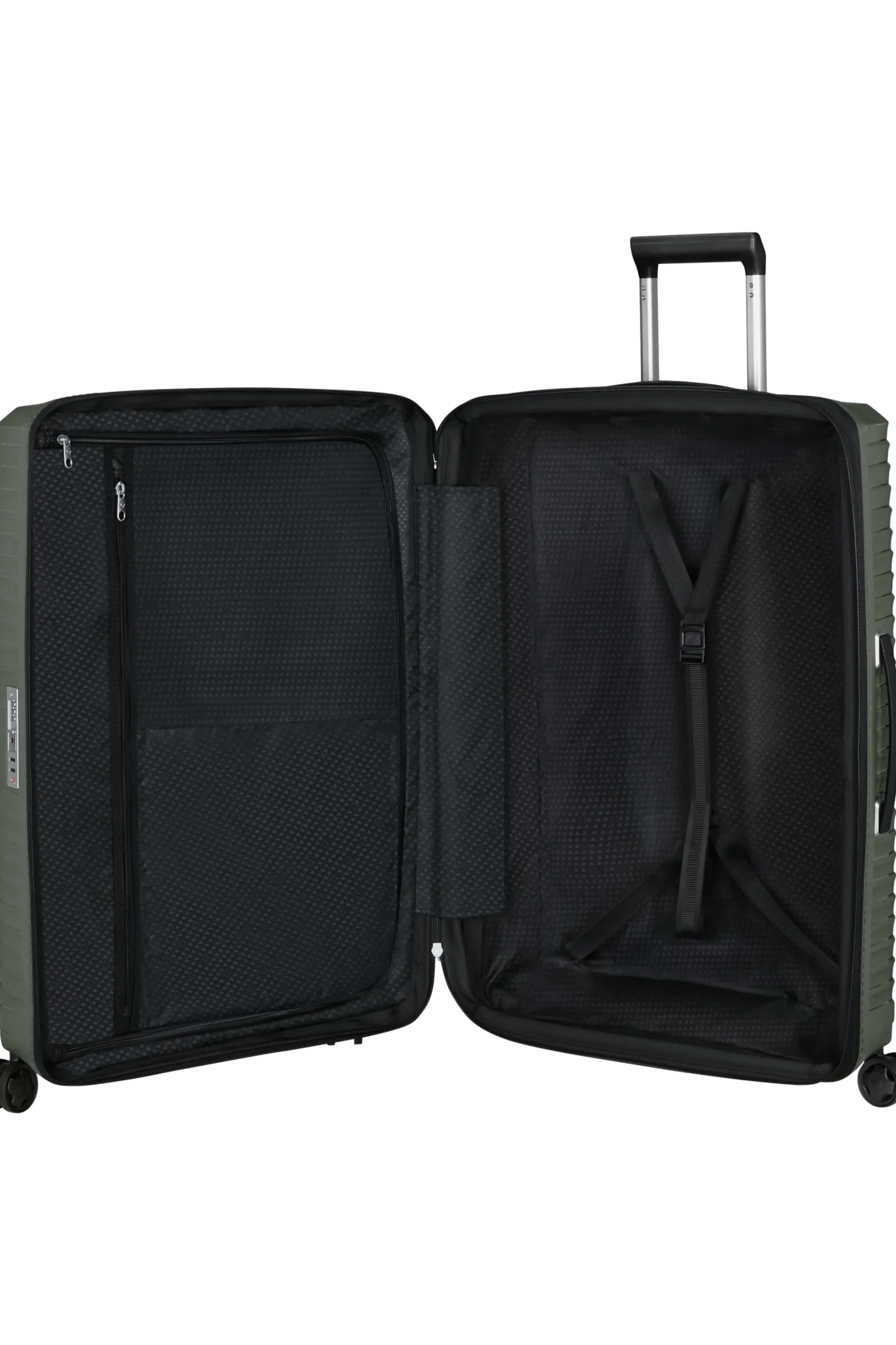 Upscape - Trolley espandibile (4 ruote) 75cm