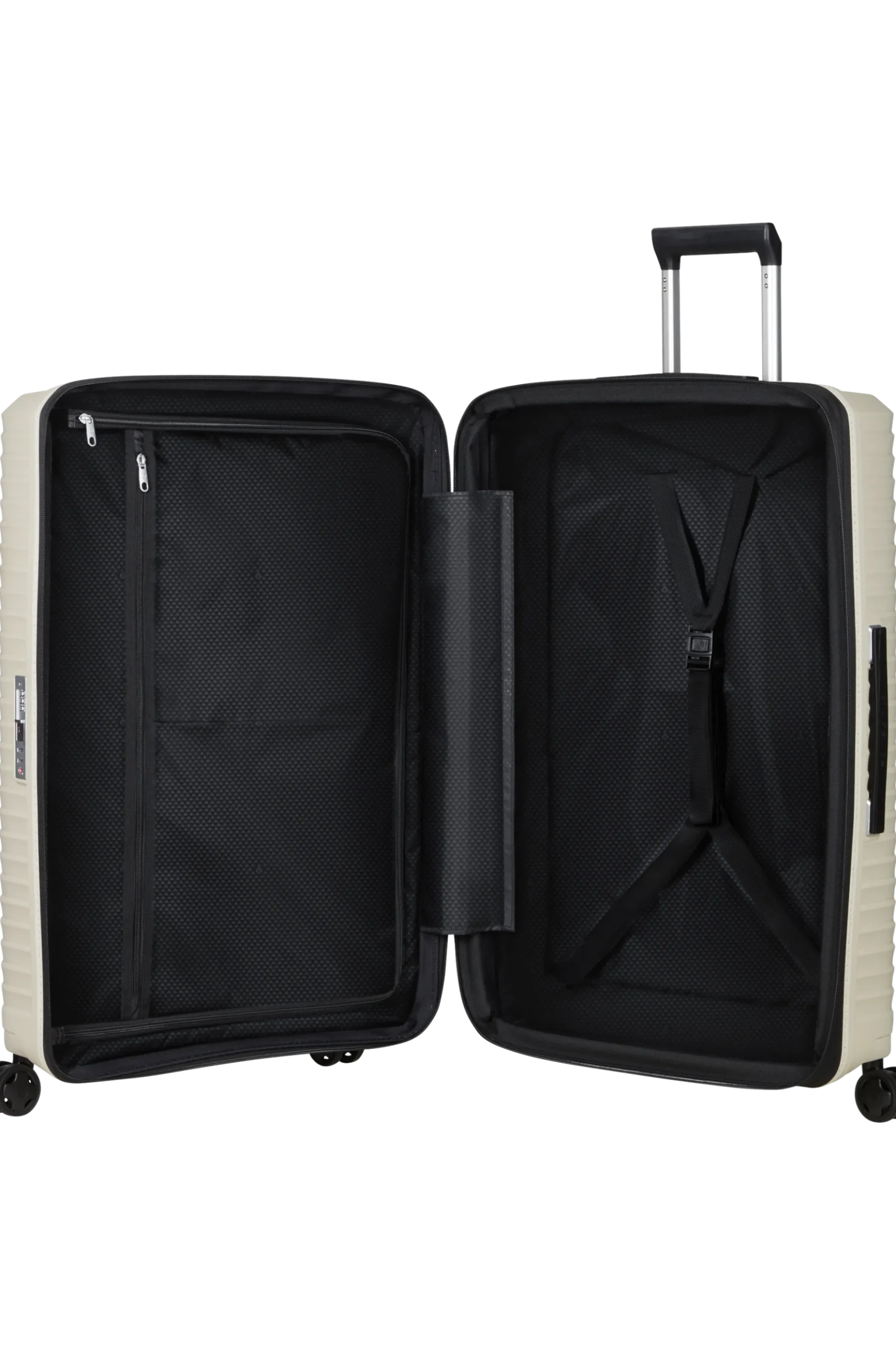 Upscape - Trolley espandibile (4 ruote) 75cm