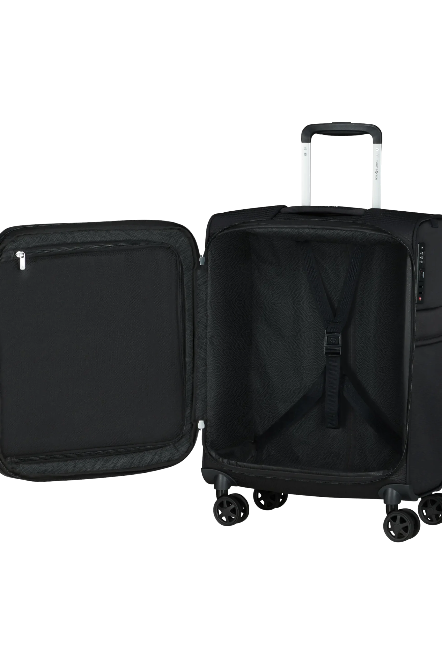 Urbify - Trolley espandibile (4 ruote) 55cm