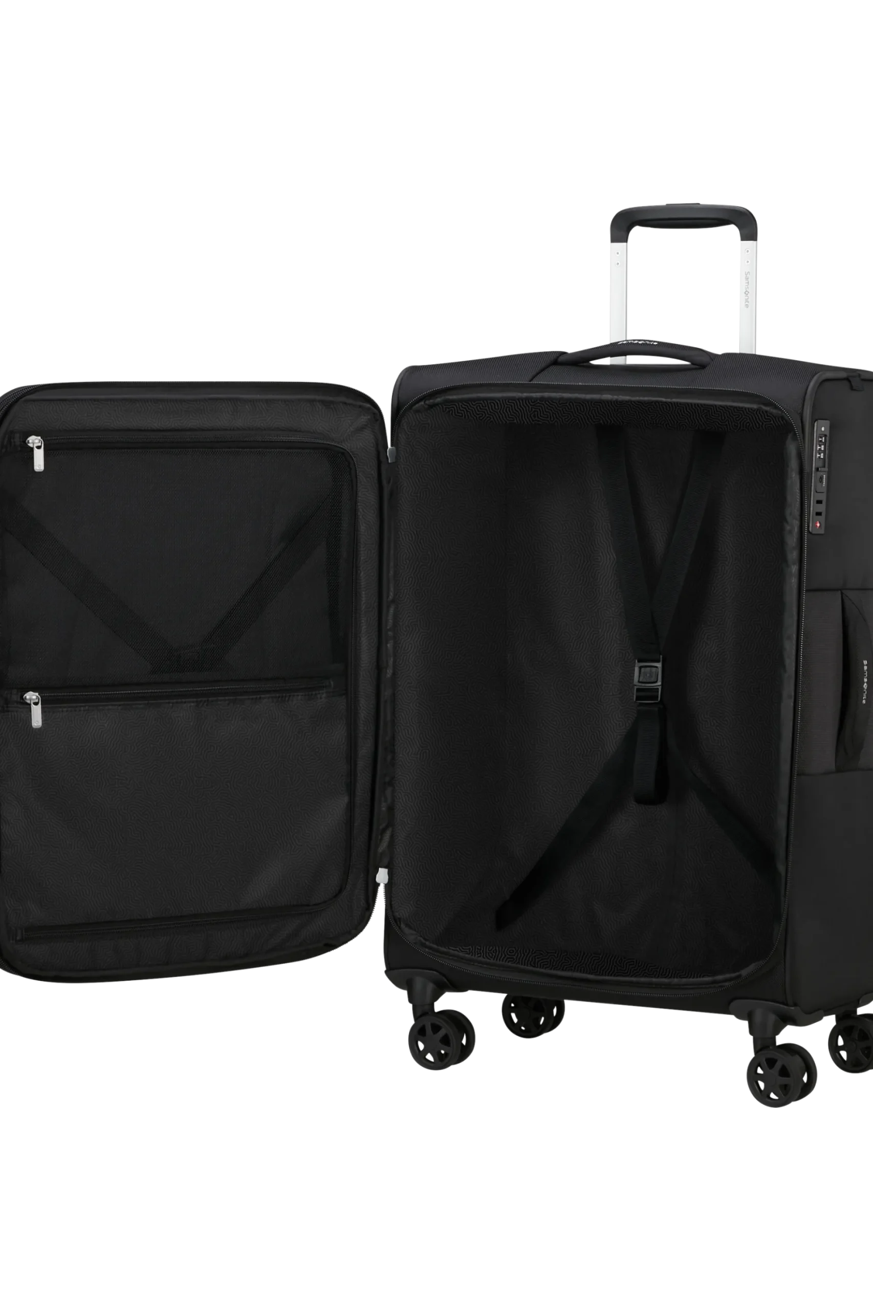 Urbify - Trolley espandibile (4 ruote) 68cm