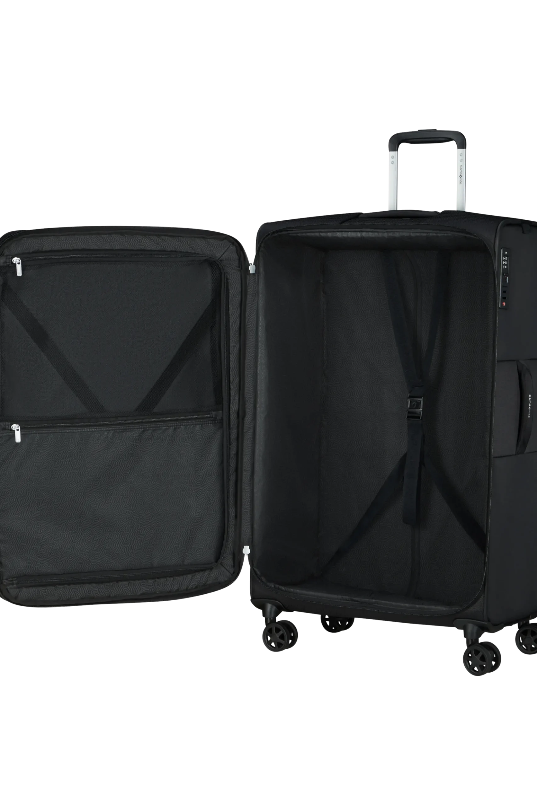 Urbify - Trolley espandibile (4 ruote) 78cm