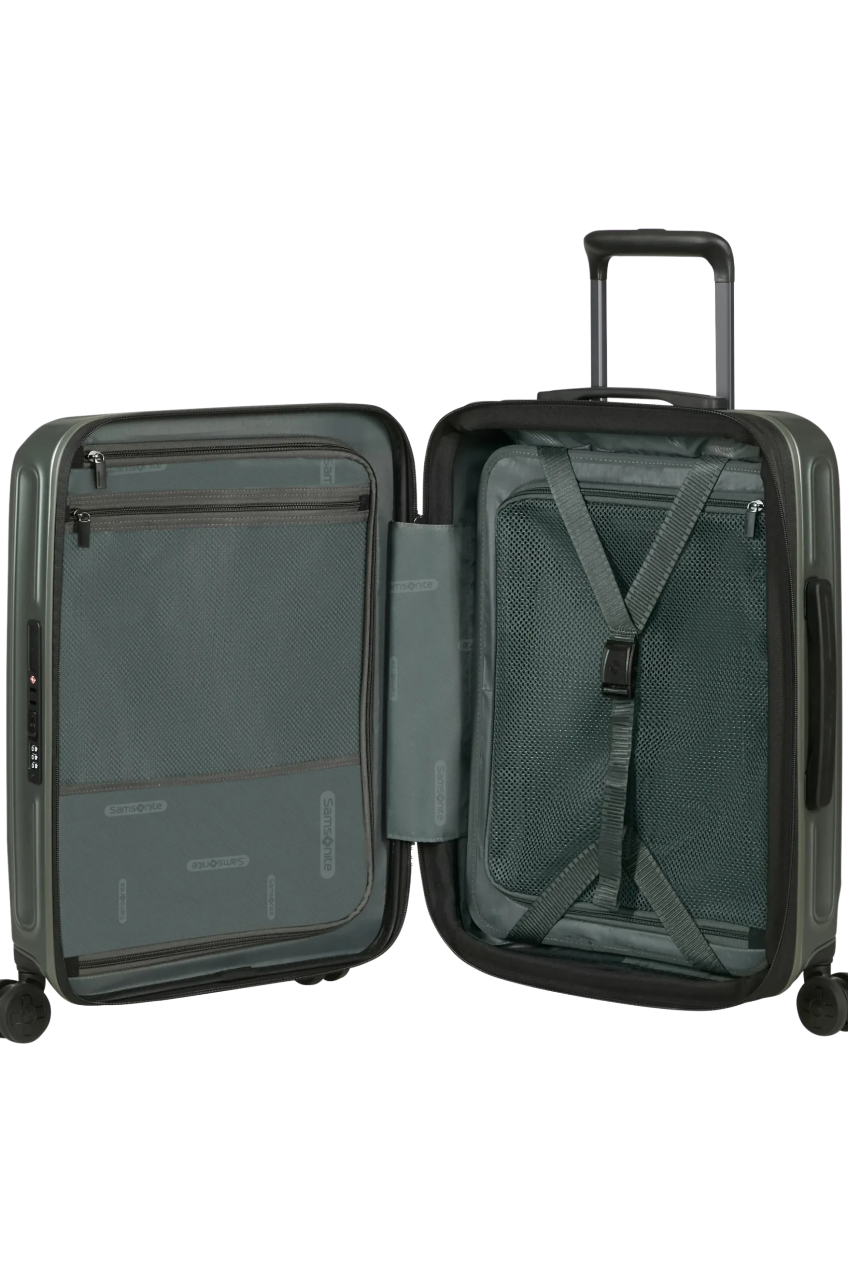 2Wander - Trolley espandibile (4 ruote) 55cm